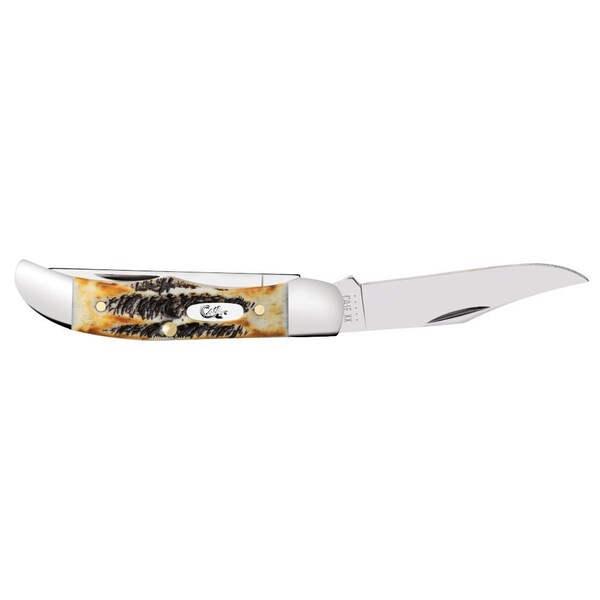 Case Cutlery 2023 Case Case 6.5 Bonestag Pocket Hunter 6.52165 Ss - CAS-65321