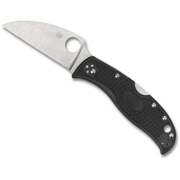 Spyderco 2023 Spyderco, Reveal V5, Rockjumper, Plain Blade, Black Frn Handles - SPY-C254PBK
