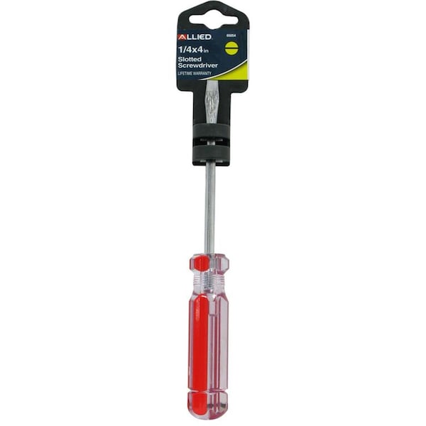 Pinpoint 0.25 x 4 in. Slotted Screwdriver - PI3308459