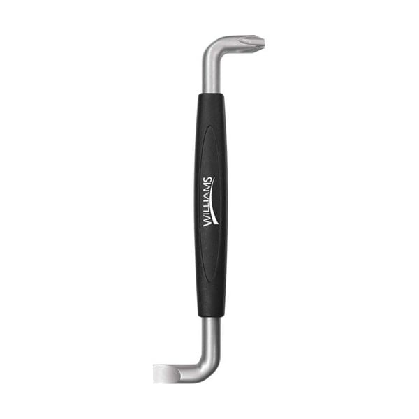 Williams Screwdriver, Slotted, Phillips, 1/4 x #2 Size, Alloy Steel - JHW24102