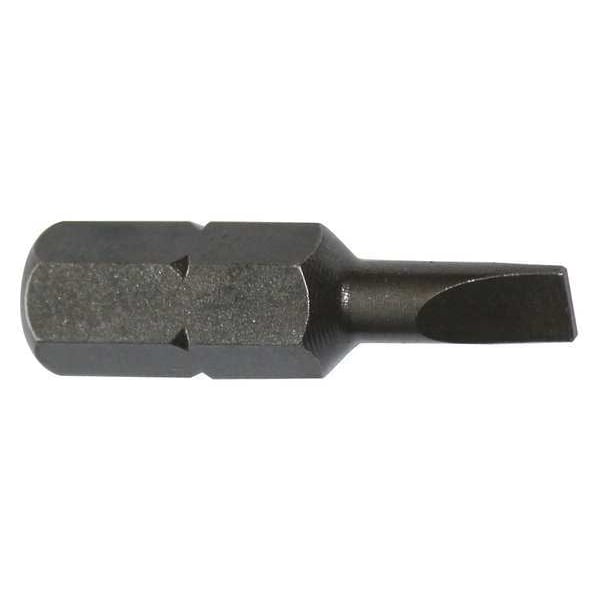 Apex Tool Group Torsion Bit, SAE, 1/4", Hex, 2F-3R, PK5 - 445-00-15X-5PK