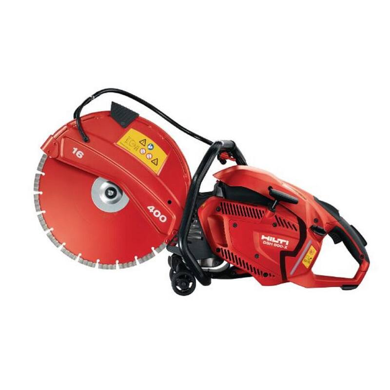 Hilti 16 pulgadas DSH 900X Sierra de gasolina para concreto de mano con hoja de diamante Equidist SPX - 3539189