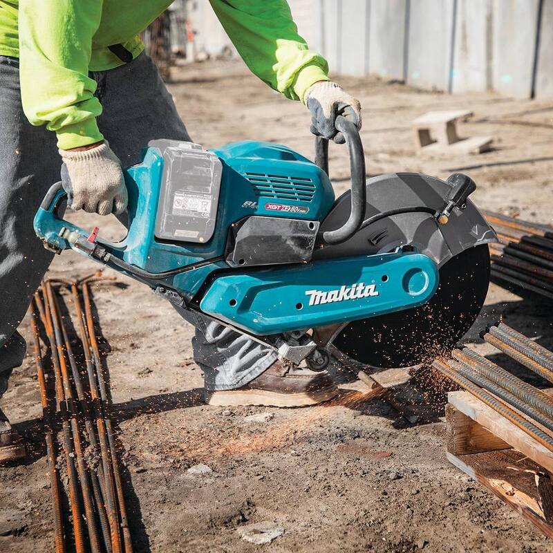 Makita 80V max XGT (80V max) Cortadora de energía inalámbrica sin escobillas de 14 pulgadas, AFT (Herramienta solamente) - GEC01Z