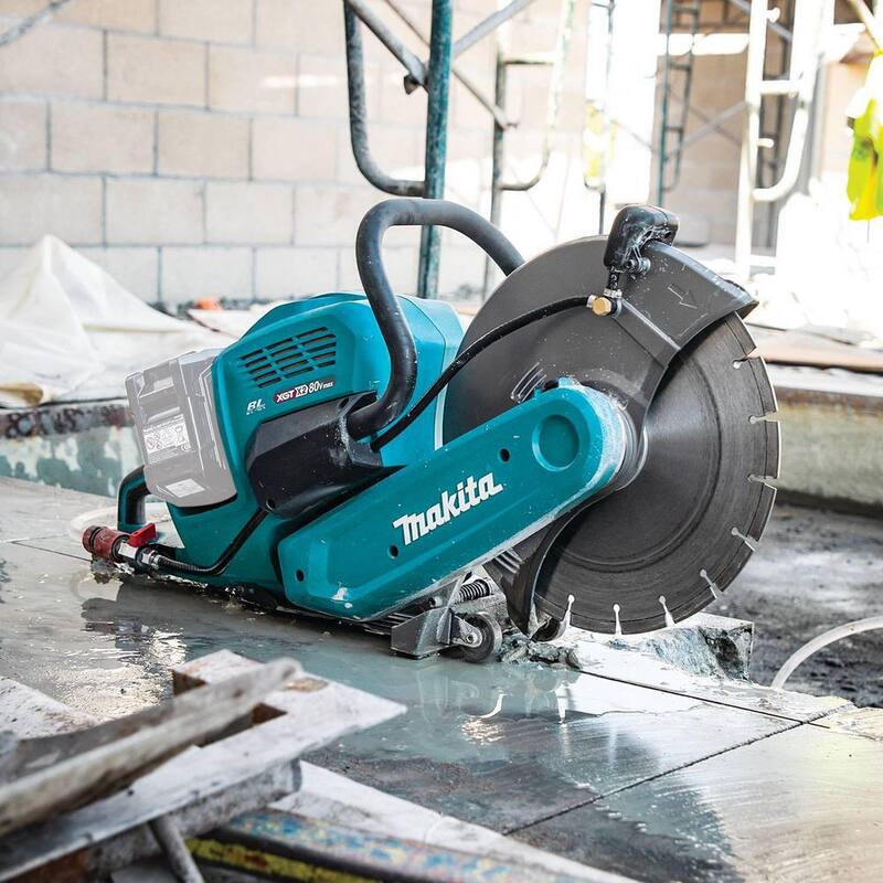 Makita 80V max XGT (80V max) Cortadora de energía inalámbrica sin escobillas de 14 pulgadas, AFT (Herramienta solamente) - GEC01Z