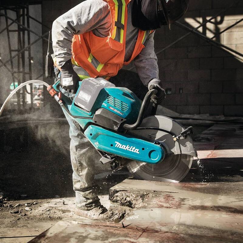 Makita 80V max XGT (80V max) Cortadora de energía inalámbrica sin escobillas de 14 pulgadas, AFT (Herramienta solamente) - GEC01Z
