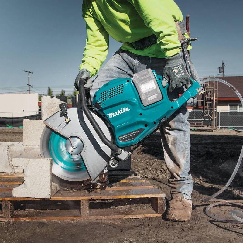 Makita 80V max XGT (80V max) Cortadora de energía inalámbrica sin escobillas de 14 pulgadas, AFT (Herramienta solamente) - GEC01Z
