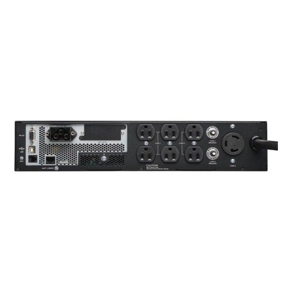 Tripp Lite Line Interactive UPS, 3kVA, Line Interactive, Out: 127/120/110V AC In: 120V AC - SMART3000RMOD2U