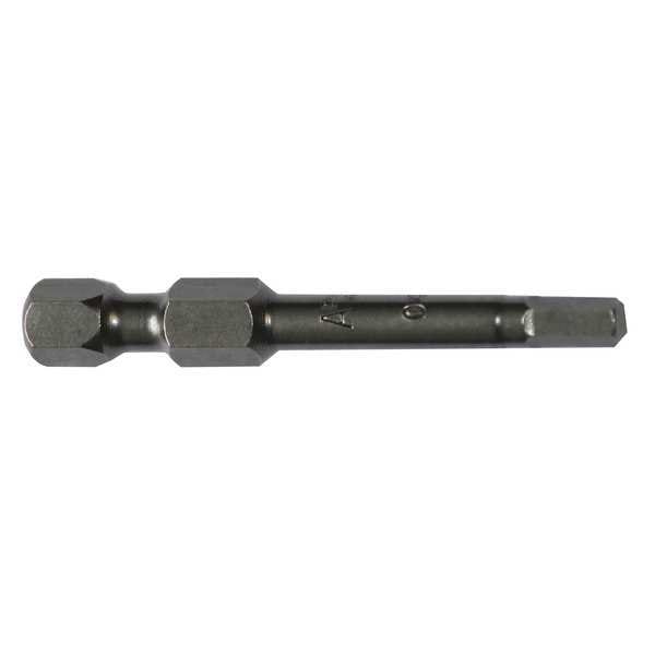 Apex Tool Group Power Bit, SAE, 1/4", Hex Power Drive, PK5 - AM-07-5PK