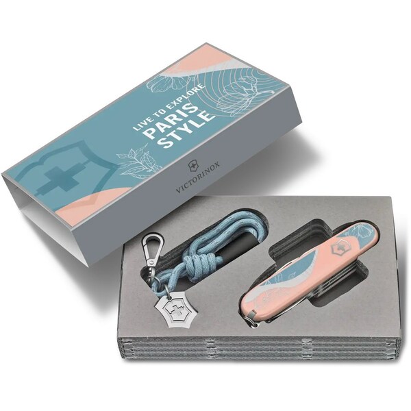 Swiss Army Brands 2024N Victorinox Companion, Live To Explore, Paris Style - VIC-1.3909.E221