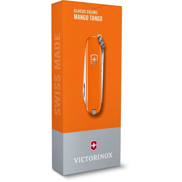 Swiss Army Brands 2024 Victorinox Classic Sd  Mango Tango Orange, Blister - VIC-0.6223.83-X1