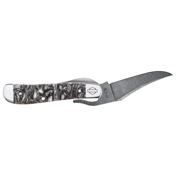 Case Cutlery 2023 Case Russlock 101953L Cv Black Smoke Kirinite - CAS-52210