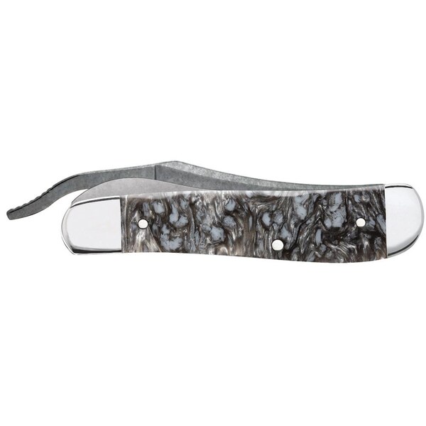 Case Cutlery 2023 Case Russlock 101953L Cv Black Smoke Kirinite - CAS-52210