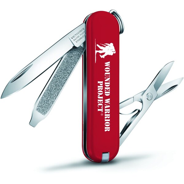Swiss Army Brands 2023 Victorinox Classic Sd Red With Wwp Logo - VIC-55525