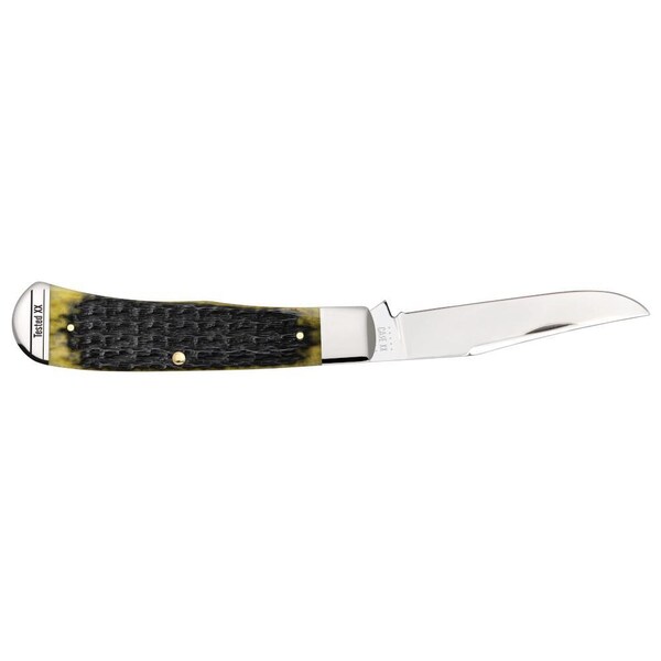 Case Cutlery 2023 Case Olive Green Bone Russell Jig Backpocket Tb61546 Ss - CAS-13281