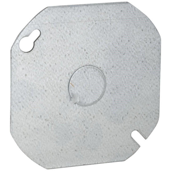 Southwire Electrical Box Cover, Octagon, Galvanized Steel - 54C6-UPC
