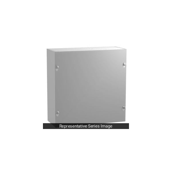 Hammond N1 Screw Cover, 4 x 4 x 3, Steel/Gray - CS443