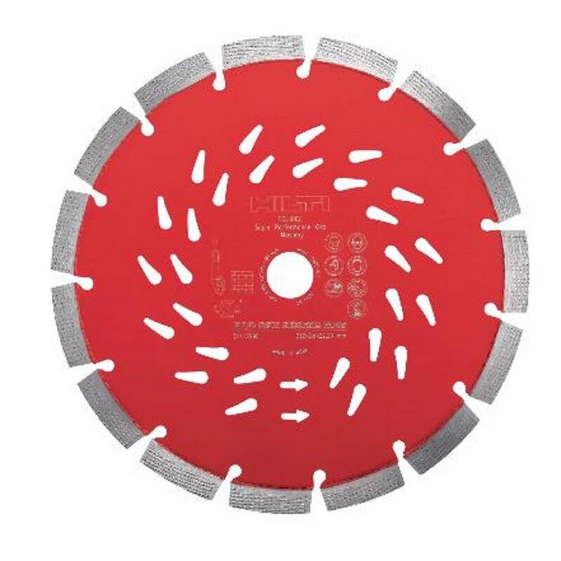"Hilti 12 pulgadas 23 amperios sierra de corte diamantado DCH 300-X con cable y empuñadura EQD SPX, hoja para albañilería y bloqueo de giro - 3625343"