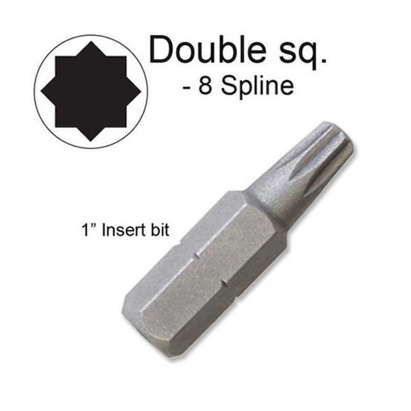 Best Way Tools Best Way Tools 86642 0.25 in. Double Square Screwdriver Bit - 2427177
