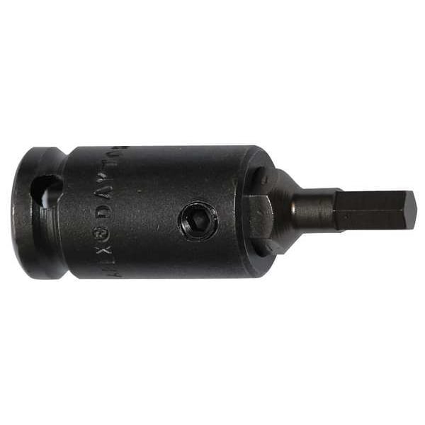 Apex Tool Group Socket Bit, 3/8 in. Dr, 3/16 in. Hex, PK5 - SZ-12-5PK