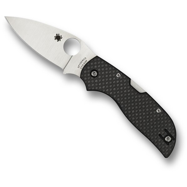 Spyderco 2023 Spyderco Chaparral Carbon Fiber/G-10 Laminate Plain - SPY-C152CFP