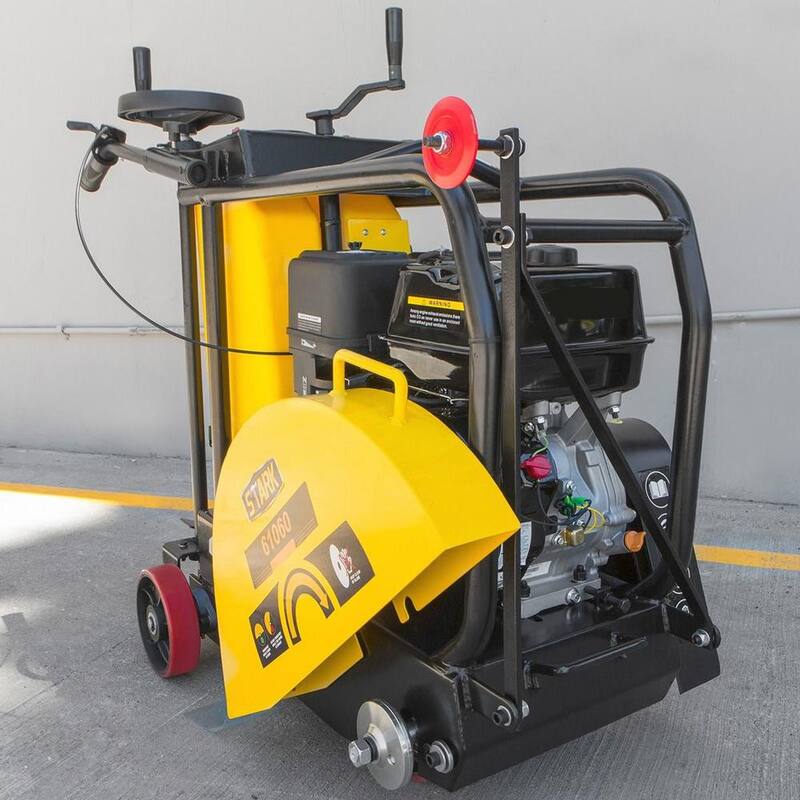 Cortadora de concreto Stark Gas 18 pulgadas de 13 HP con certificación EPA, sin hoja para caminar por el cemento - 61060-H