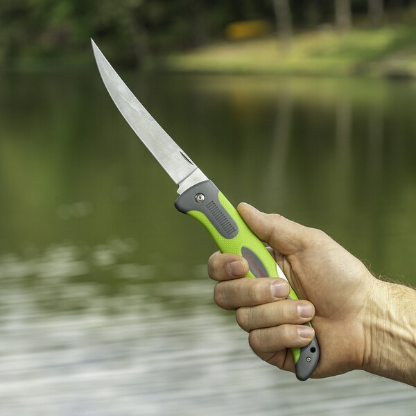 Smiths Consumer Products 2023 Smith'S Mr. Crappie 6In Folding Slab Sticker Fillet Knife - SMI-51259
