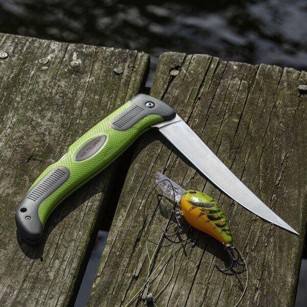 Smiths Consumer Products 2023 Smith'S Mr. Crappie 6In Folding Slab Sticker Fillet Knife - SMI-51259