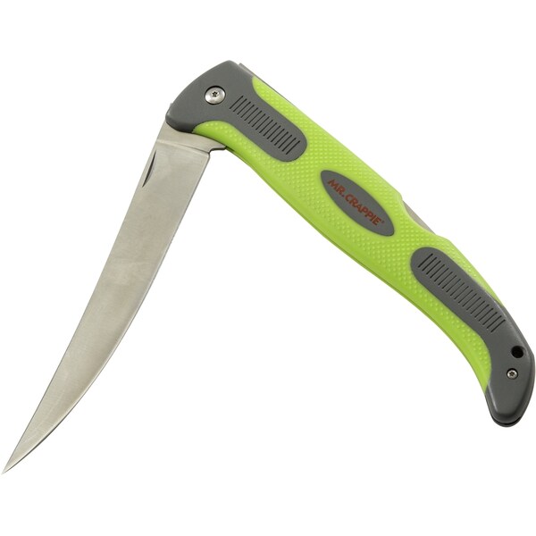 Smiths Consumer Products 2023 Smith'S Mr. Crappie 6In Folding Slab Sticker Fillet Knife - SMI-51259