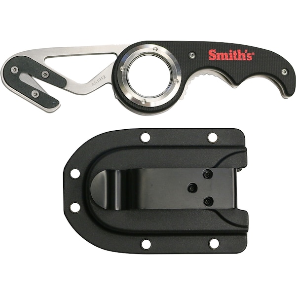 Smiths Consumer Products 2023 Smith'S Edgesport Folding Gut Hook/Seatbelt Cutter - SMI-51103