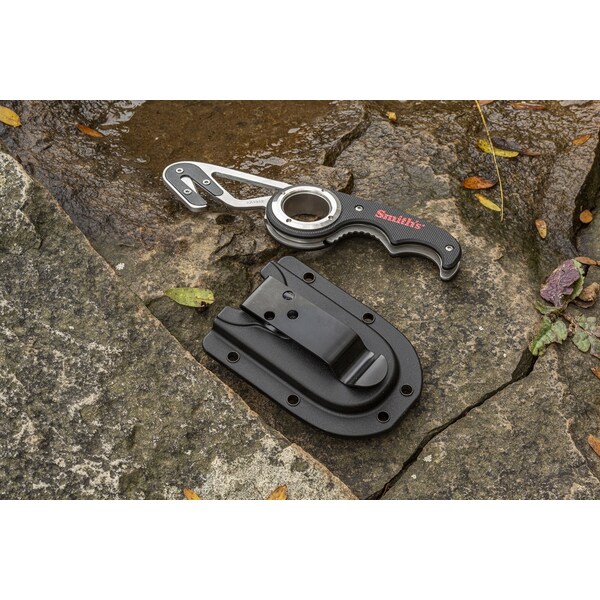 Smiths Consumer Products 2023 Smith'S Edgesport Folding Gut Hook/Seatbelt Cutter - SMI-51103