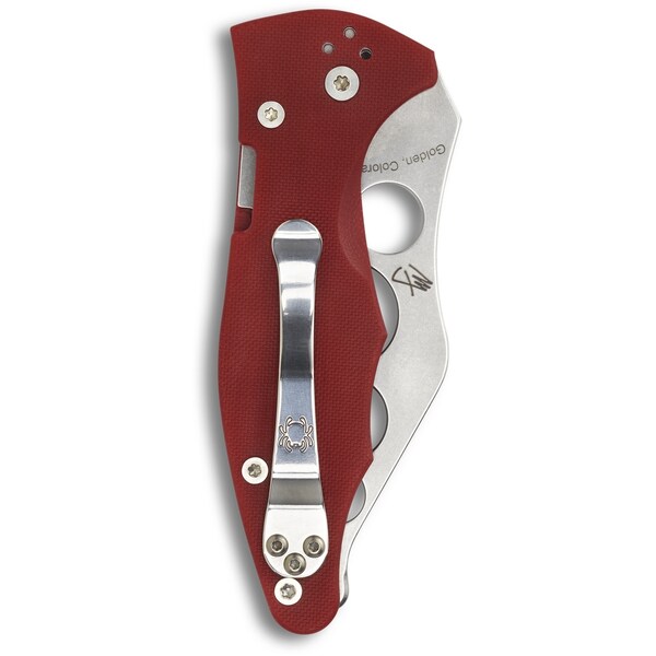 Spyderco 2024 Spyderco Yojimbo 2 G-10 Red Trainer - SPY-C85TR2