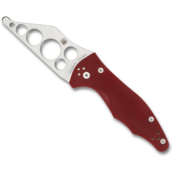 Spyderco 2024 Spyderco Yojimbo 2 G-10 Red Trainer - SPY-C85TR2