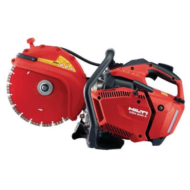Hilti 12 pulgadas DSH 600-X Sierra de gasolina para concreto portátil con hoja de diamante Equidist SPX - 3611270