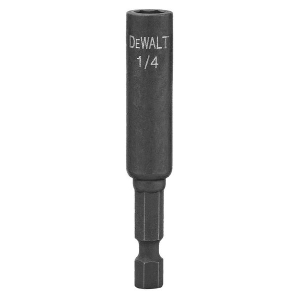 Dewalt Nutsetter, 1/4In Hex, 2-9/16In L, Steel (25 Pack) - DW2221IRB