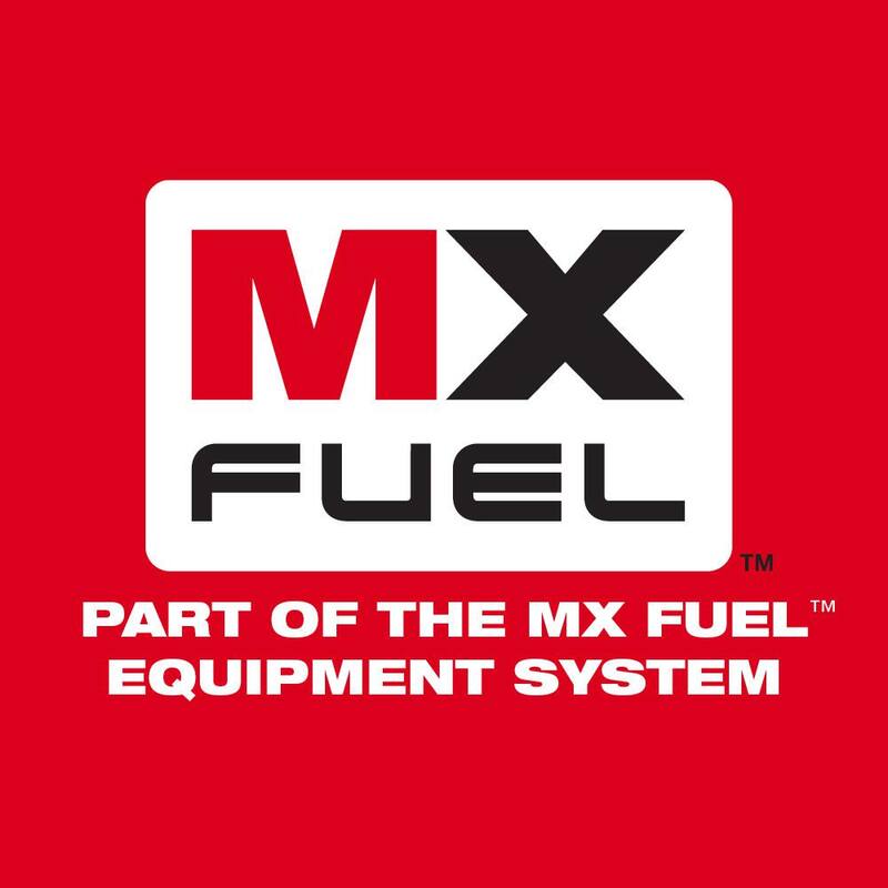 Kit de sierra de concreto verde Milwaukee MX FUEL de 6 pulgadas con baterías XC 8.0 (2) y súper cargadores (2) - MXF316-2XC-MXFSC.
