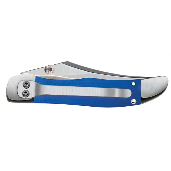 Case Cutlery 2023 Case Blue G-10 Kickstart Mid-Folding Hunter 101265Ac Ss W/Pocket Clip - CAS-16742