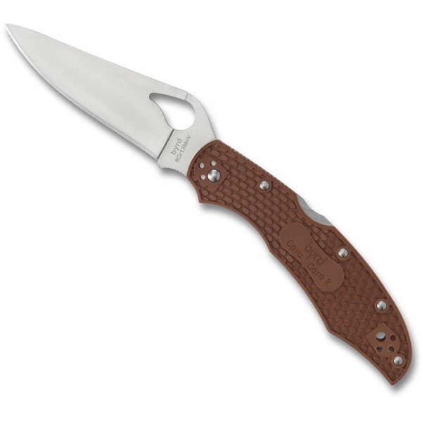 Spyderco 2023 Spyderco Cara Cara 2 Lightweight Brown Plain - SPY-BY03PBN2