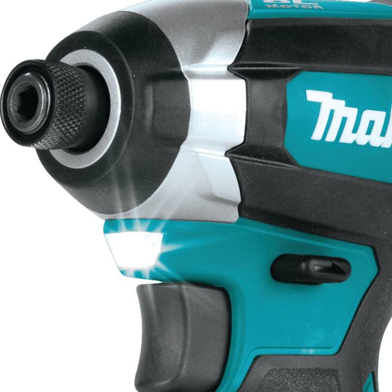 Kit de taladro de impacto inalámbrico Makita 18V LXT de iones de litio sin escobillas con (1) batería de 3.0Ah - XDT131