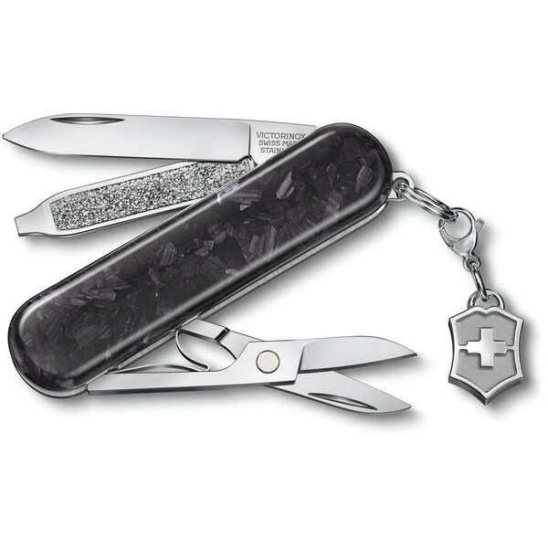 Swiss Army Brands 2024 Victorinox Classic Sd Brilliant, Carbon - VIC-0.6221.90
