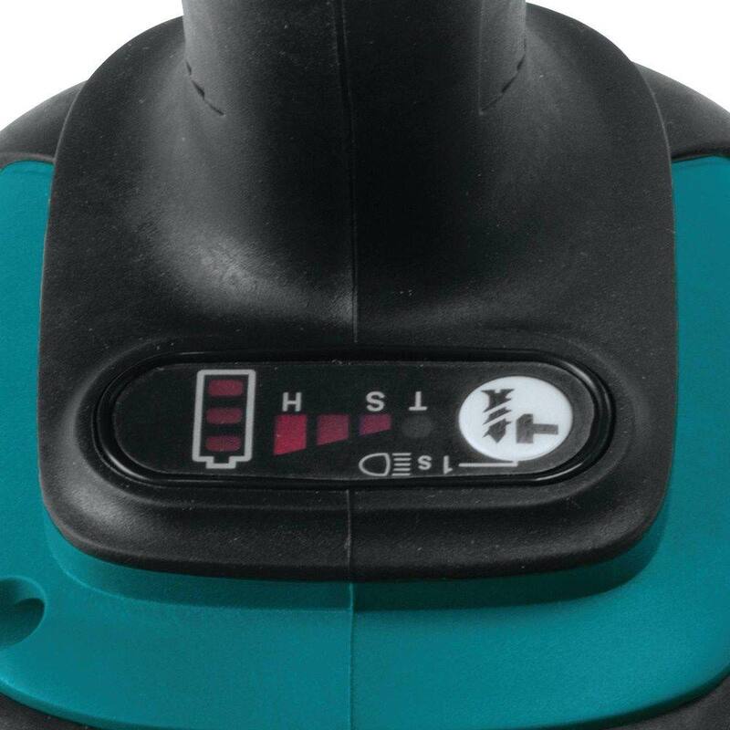 Makita 18V LXT Lithium-Ion 1/4 pulg. Destornillador de Impacto Inalámbrico sin Escobillas de Impulso de Aceite de 3 Velocidades (Herramienta Únicamente) - XST01Z
