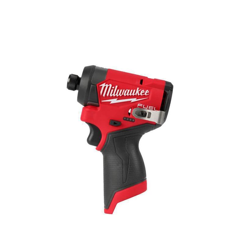 Milwaukee M12 FUEL 12V Lithium-Ion Brushless Inalámbrico de 1/4 de pulgada Hex Impact Driver (Herramienta solamente) - 3453-20