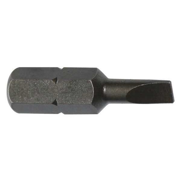 Apex Tool Group Torsion Bit, SAE, 1/4", Hex, 4F-5R, PK5 - 445-10-15X-5PK