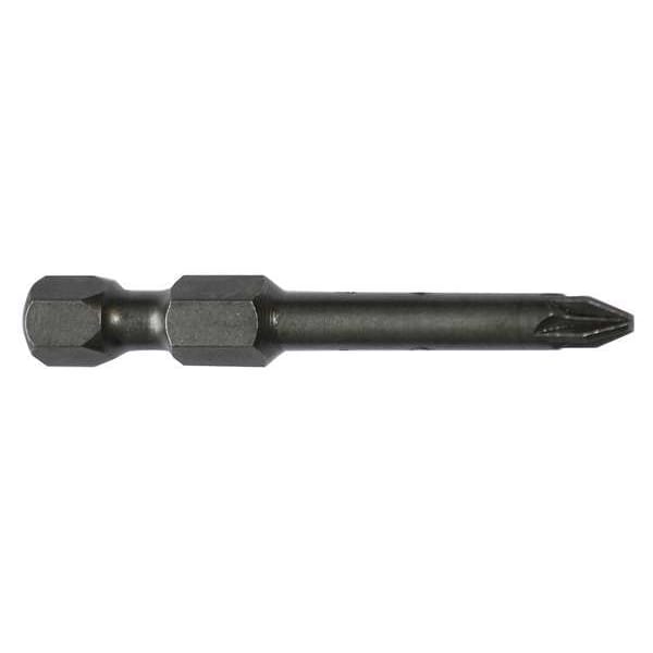 Apex Tool Group Power Bit, SAE, 1/4", Hex Power Drive, PK5 - 493-B-PZDX-5PK