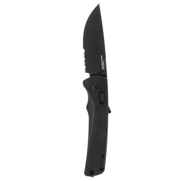 Sog Flash AT Blackout Partially Serrated - SOG-11-18-02-41