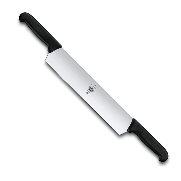 Beautyblade 2019 12 in. Victorinox Kitchen Cheese Double-Handled Blade, Black - BE3692947
