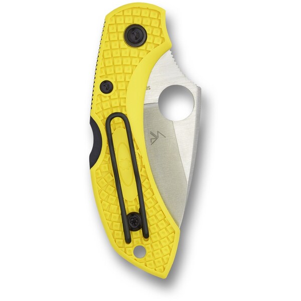 Spyderco 2024 Spyderco Dragonfly 2 Salt Lightweight Yellow H1 Plain - SPY-C28PYL2