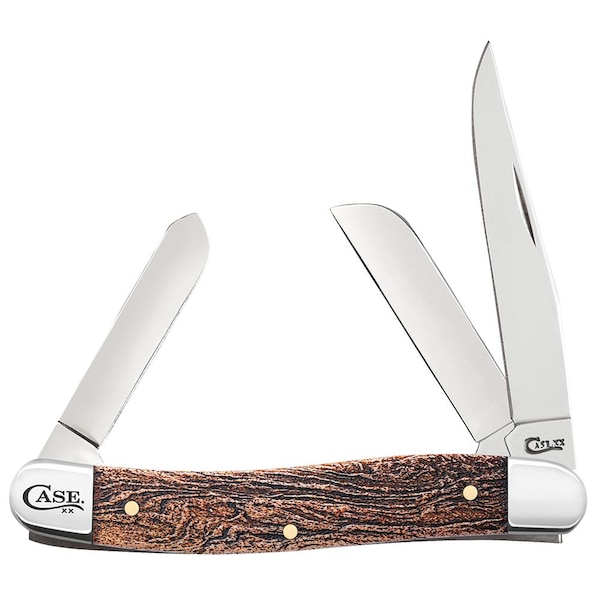 Case Cutlery 2023 Case Valley Jig - Embellished Natural Bone Medium Stockman 6318 Ss - CAS-49956