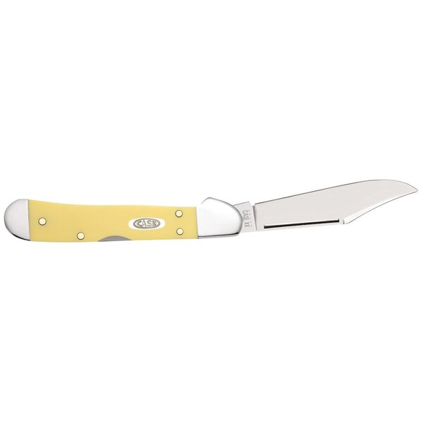Case Cutlery 2023 Case Yellow Synthetic Cv Mini Copperlock 31749L Cv - CAS-30116