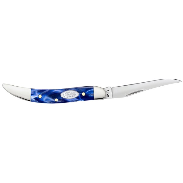 Case Cutlery 2023 Case Blue Pearl Kirinite Small Texas Toothpick 1010096 Ss - CAS-23437