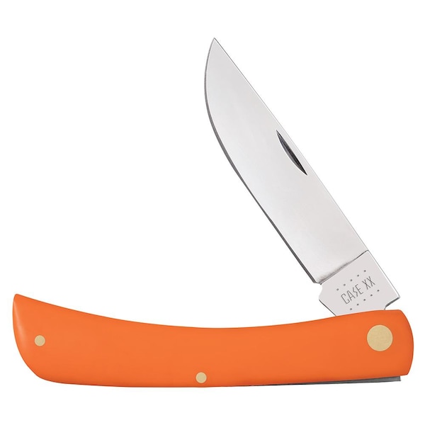 Case Cutlery 2023 Case Smooth Orange Synthetic Sod Buster 4138 Ss - CAS-80512